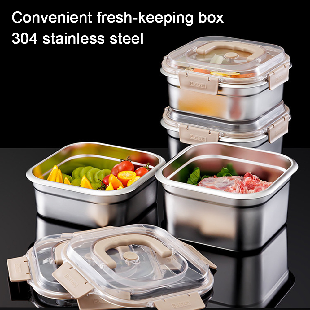 Food Storage Keep Hot - Hot Kitchen Stainless Steel Handle Fresh-Keeping