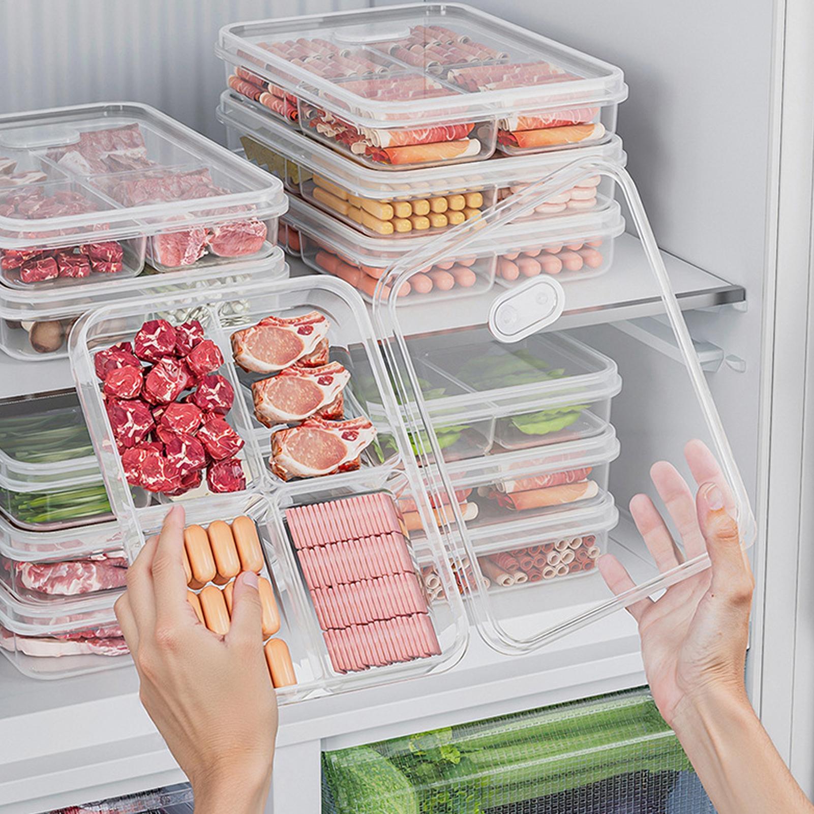 Food Storage Refrigerator - 1PC Refrigerator Storage Box Meat Vegetable