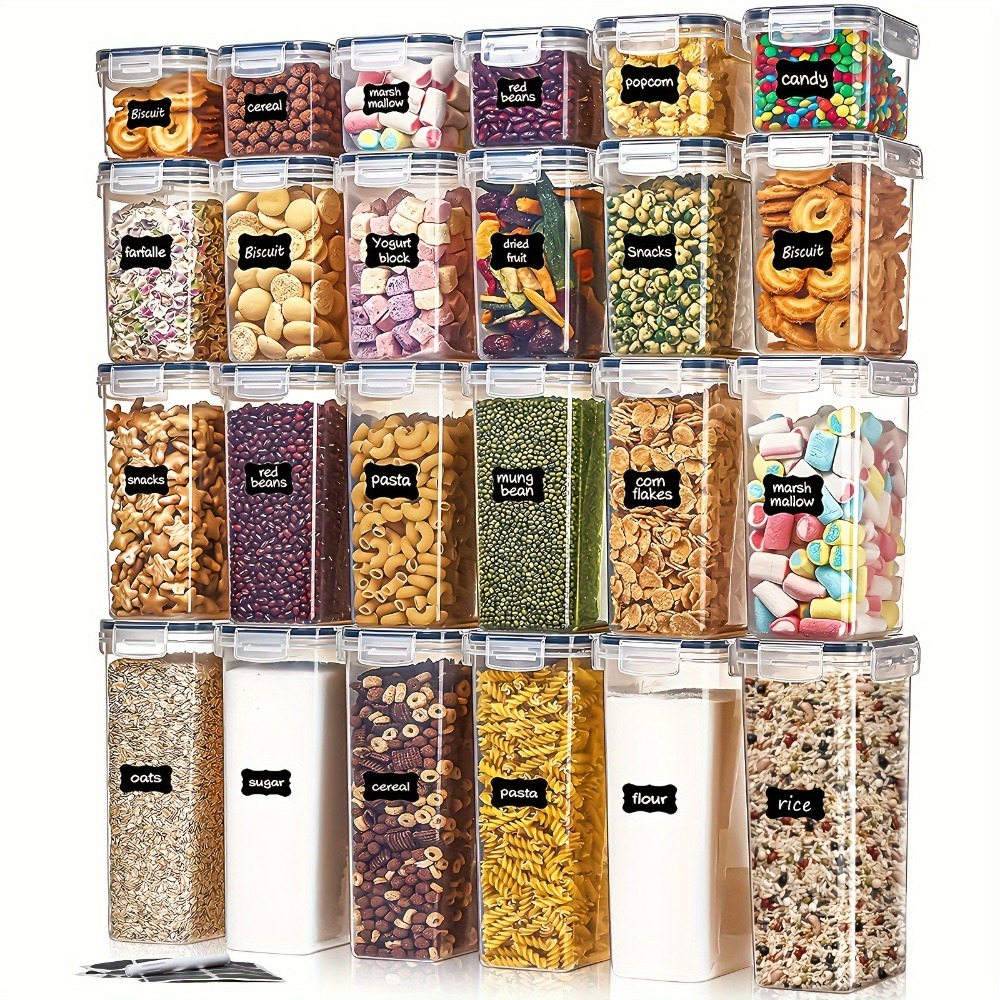 24Pcs Food Storage Containers  - đánh giá và giá Food Storage Pantry