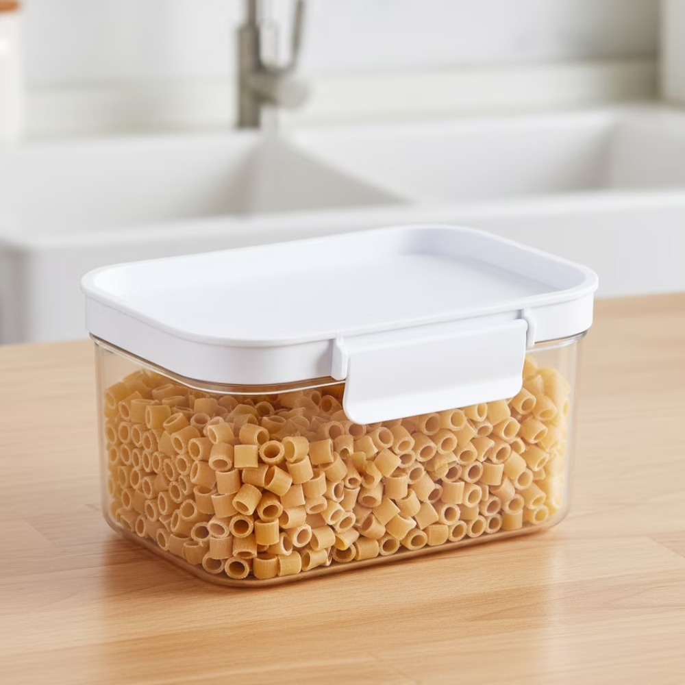 Small Rectangular Plastic Pant - đánh giá và giá Food Storage Pantry