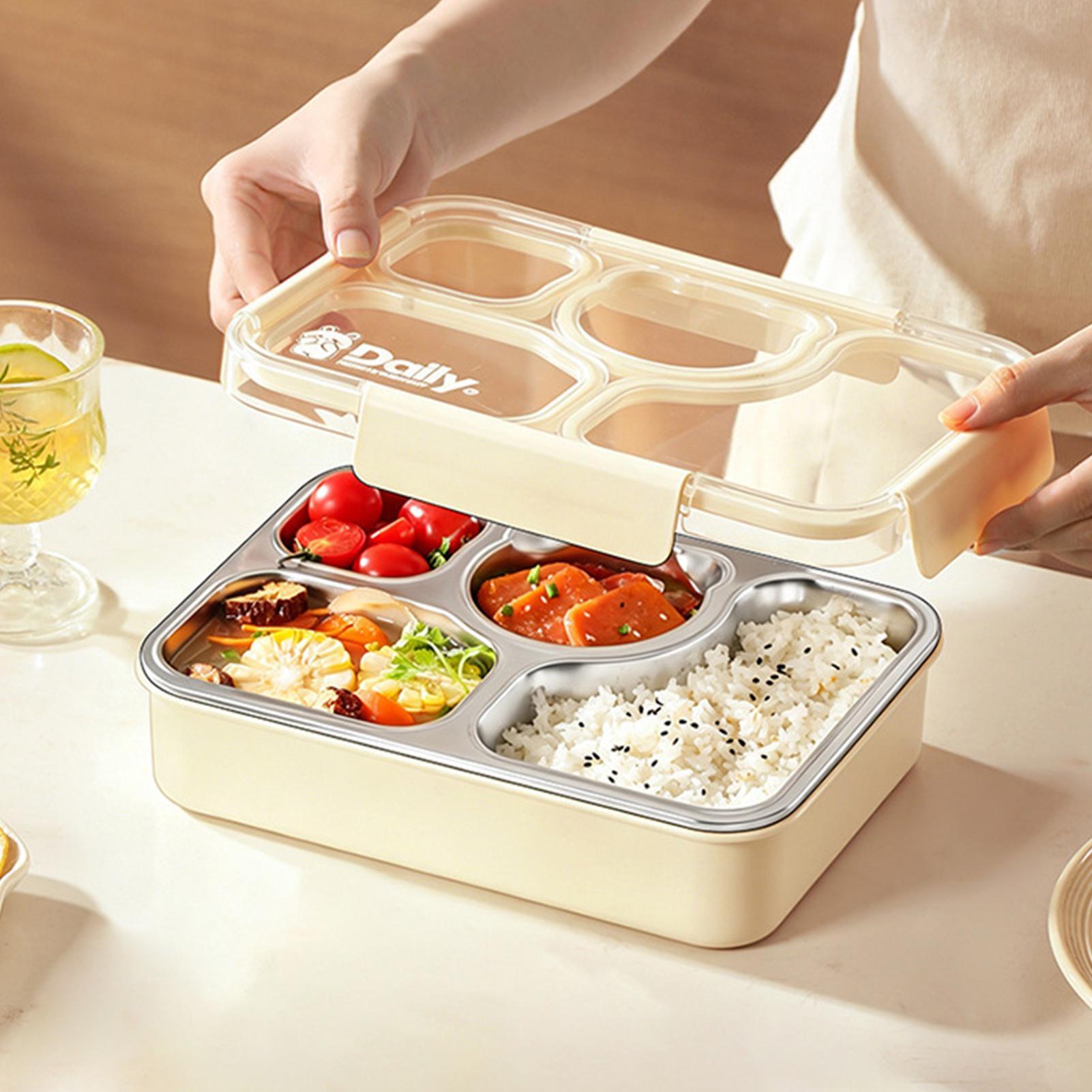 Lunch Box with Cutlery Multi-C - đánh giá và giá Food Storage With Compartments