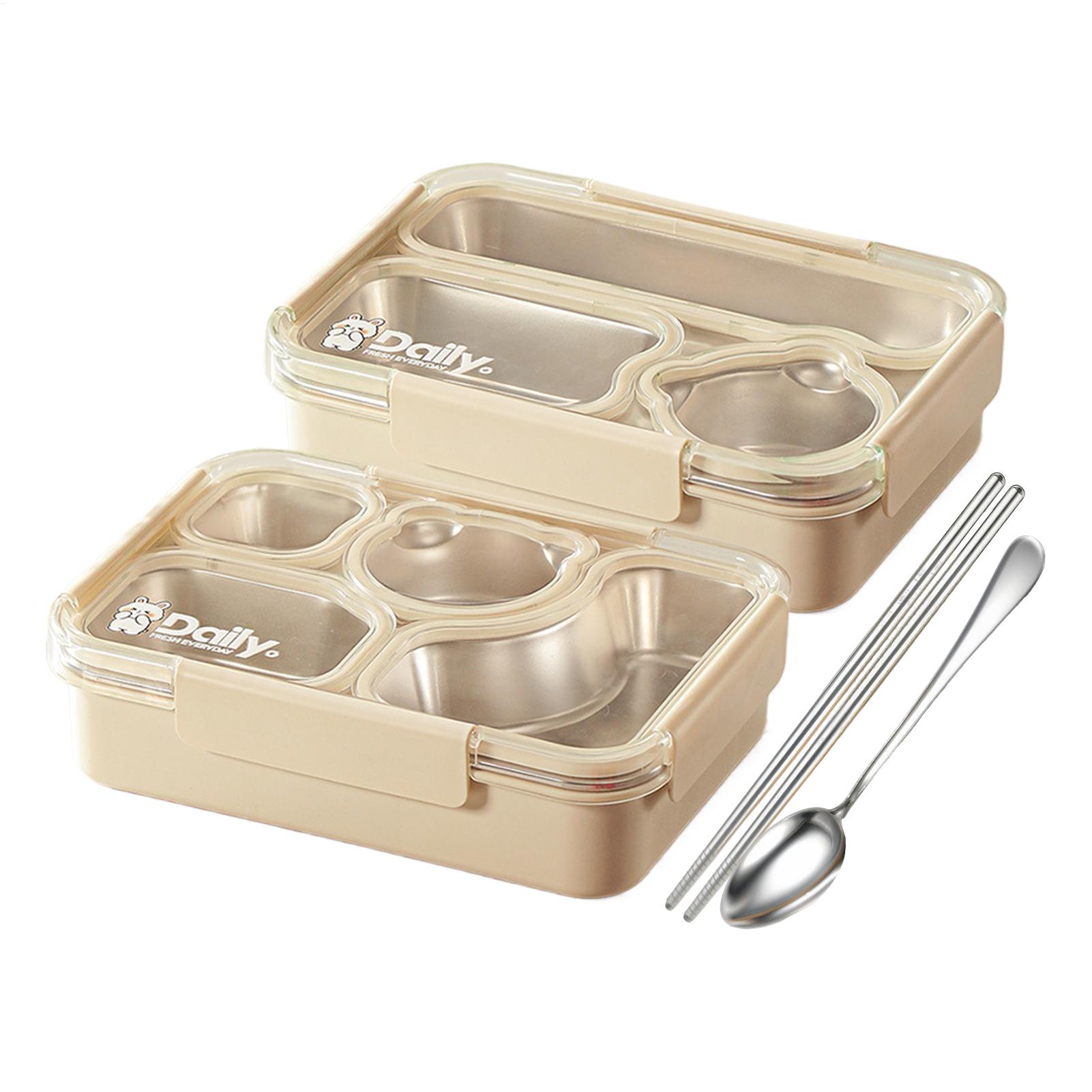 Lunch Box with Cutlery Multi-C - đánh giá và giá Food Storage With Compartments