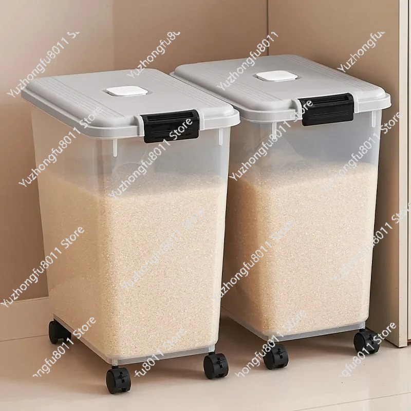 Household Sealed Rice Bucket F - đánh giá và giá Food Storage Pantry