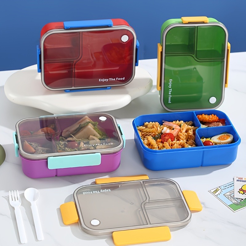Color Leak-proof Bento Box, Mu - đánh giá và giá Food Storage With Compartments
