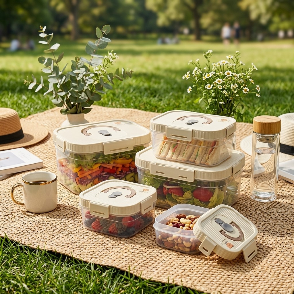Stackable Food Storage Contain - đánh giá và giá Food Storage Refrigerator