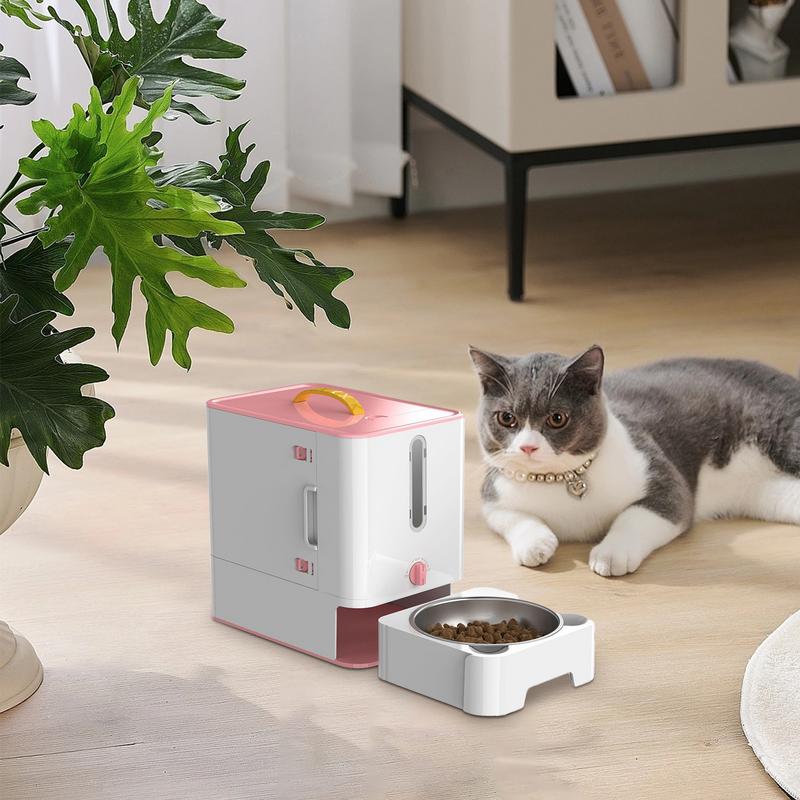 Pet Feeder Box Feeding Bowl Ca - đánh giá và giá Food Storage Food Safety