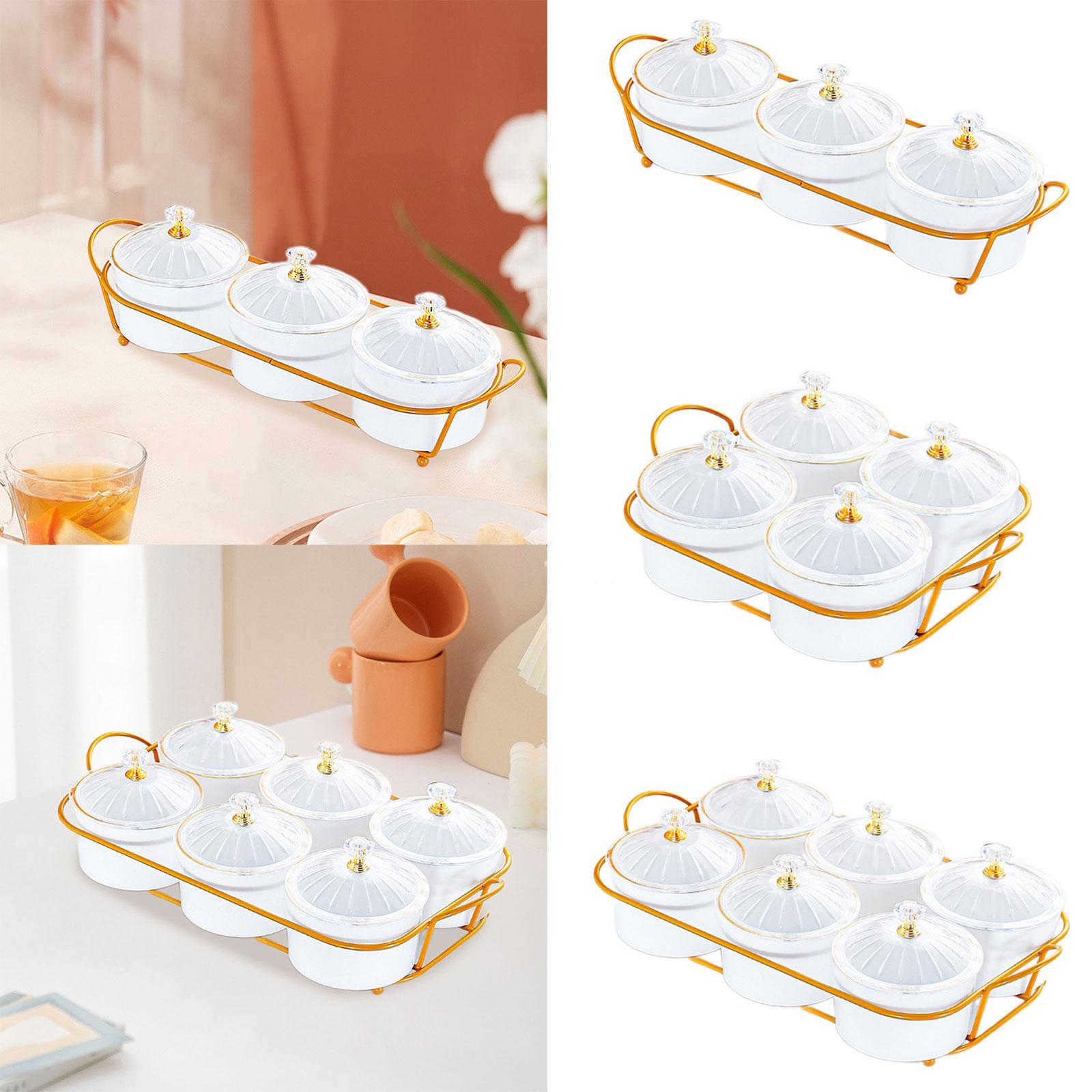 Appetizer Serving Tray Multi C - đánh giá và giá Food Storage With Compartments