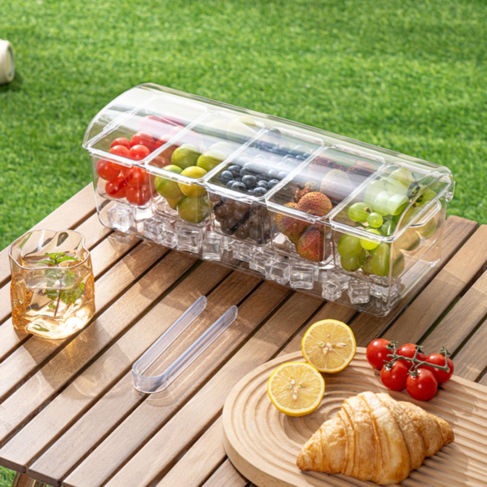 Airtight Salad Storage Box Rec - đánh giá và giá Food Storage With Compartments