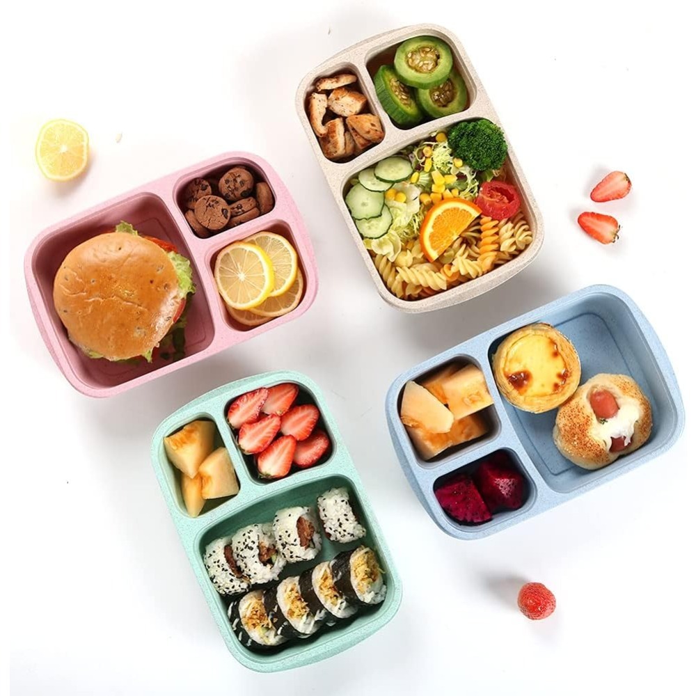 1 Bento Box Lunch Box for Kids - đánh giá và giá Food Storage With Compartments