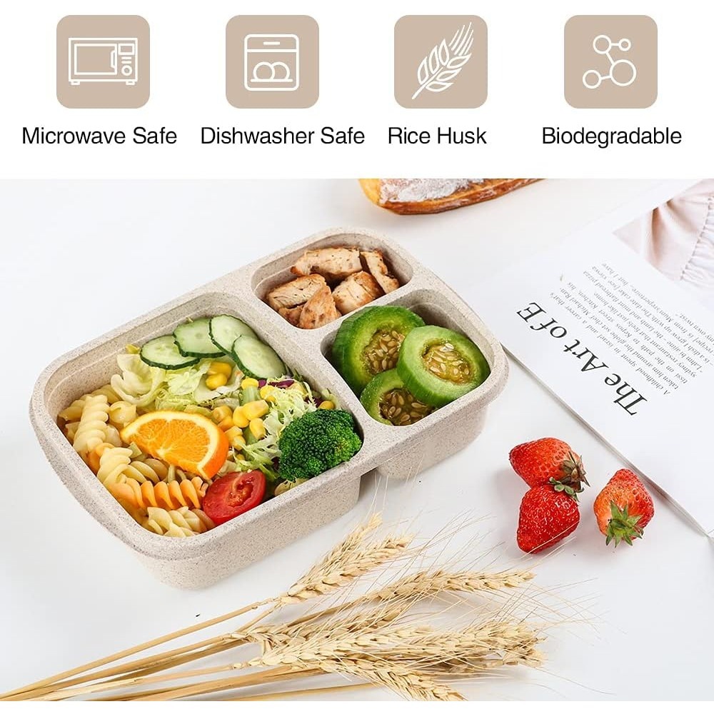 1 Bento Box Lunch Box for Kids - đánh giá và giá Food Storage With Compartments
