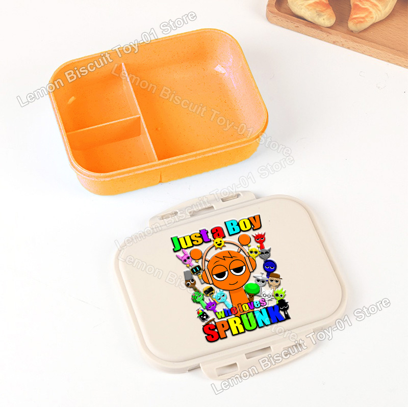 Sprunkis Series Portable Bento - đánh giá và giá Food Storage With Compartments