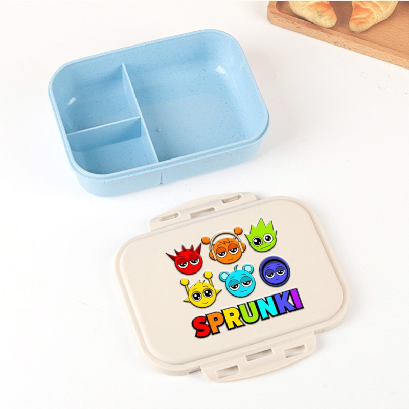 Sprunkis Series Portable Bento - đánh giá và giá Food Storage With Compartments