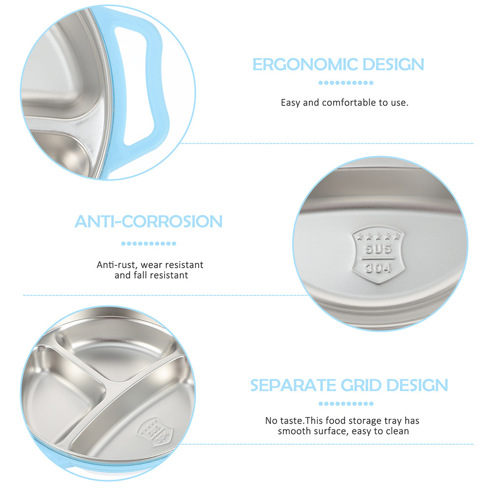 Divided Food Stainless Steel K - đánh giá và giá Food Storage With Compartments