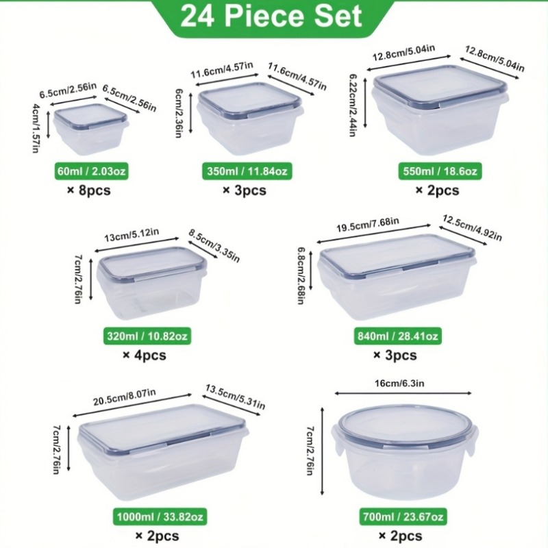 48PCS BPA-Free Food Storage Se - đánh giá và giá Food Storage Pantry