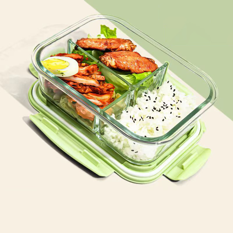 Phong Cách Mới Hộp Cơm Thủy Ti - đánh giá và giá Food Storage With Compartments